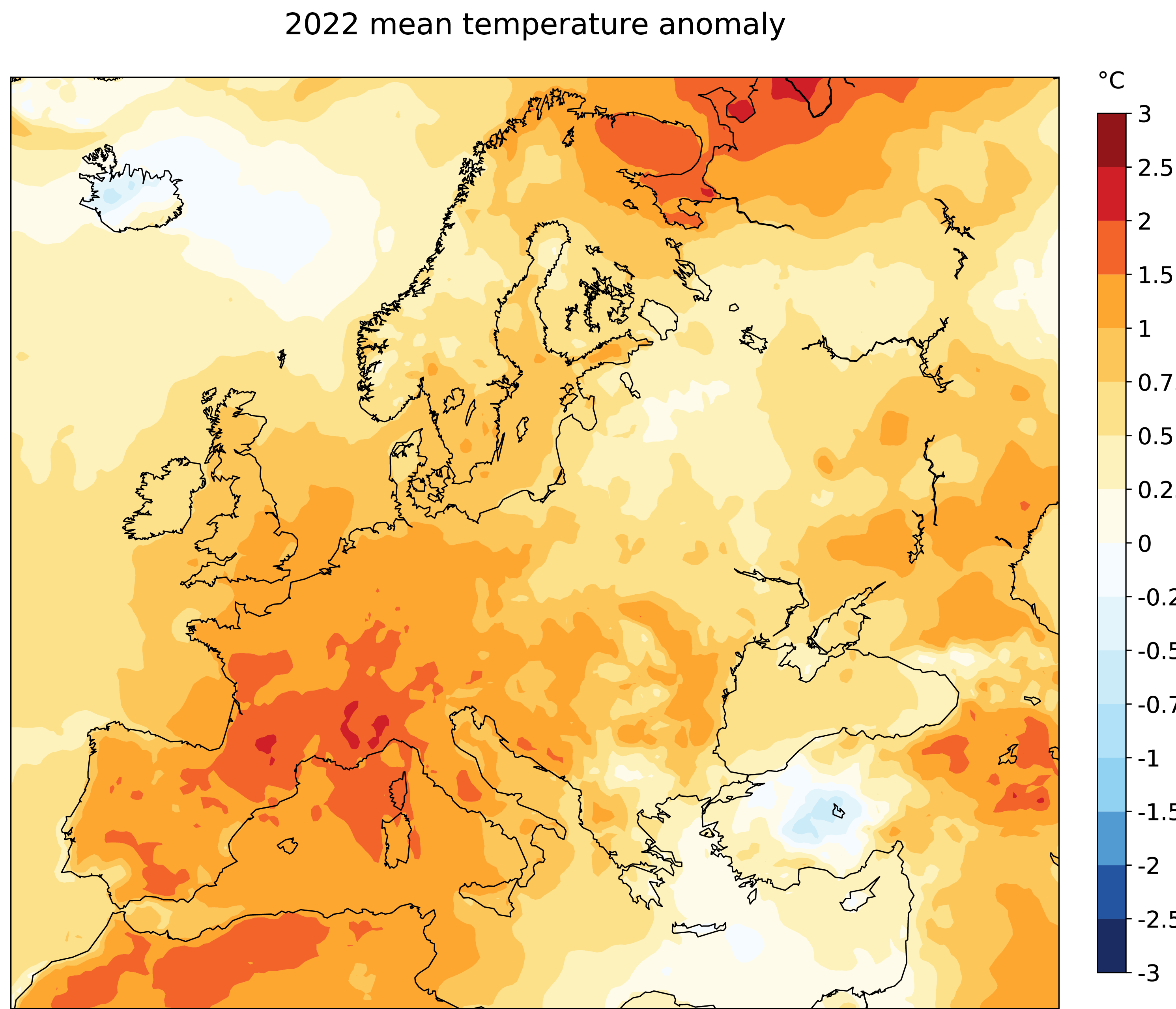 Ευρώπη: Το 2022 ήταν το δεύτερο θερμότερο έτος που έχει καταγραφεί ποτέ