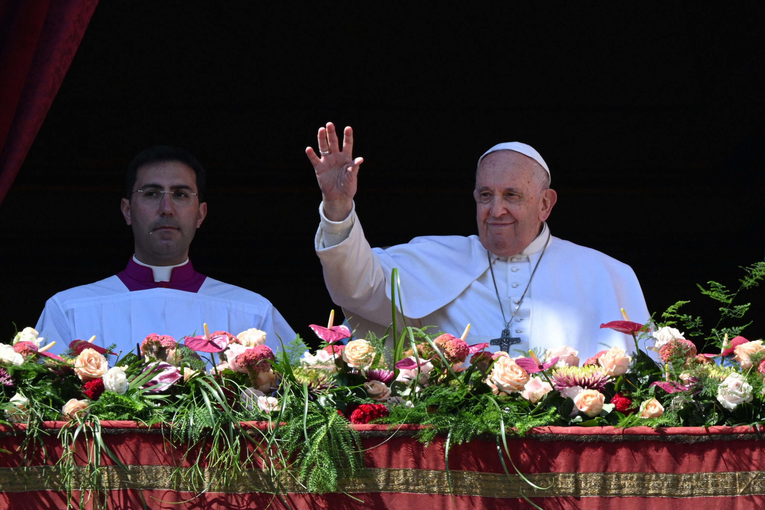 VATICAN-RELIGION-POPE-MASS-EASTER-URBI ET ORBI