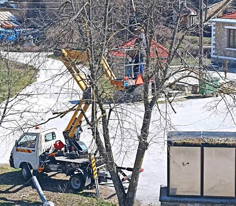 Φλώρινα: Εργασίες συντήρησης υποδομών στην πόλη