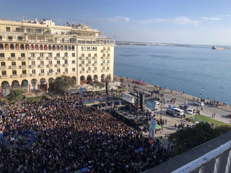 Θεσσαλονίκη: Μεγάλη συναυλία για το νερό στην Πλατεία Αριστοτέλους