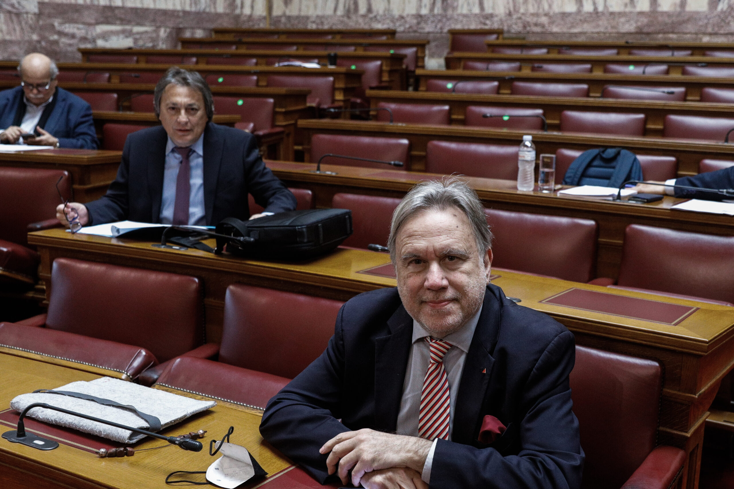 ΣΥΝΕΔΡΙΑΣΗ ΤΗΣ ΕΠΙΤΡΟΠΗΣ ΘΕΣΜΩΝ ΚΑΙ ΔΙΑΦΑΝΕΙΑΣ(ΓΙΩΡΓΟΣ ΚΟΝΤΑΡΙΝΗΣ/EUROKINISSI)