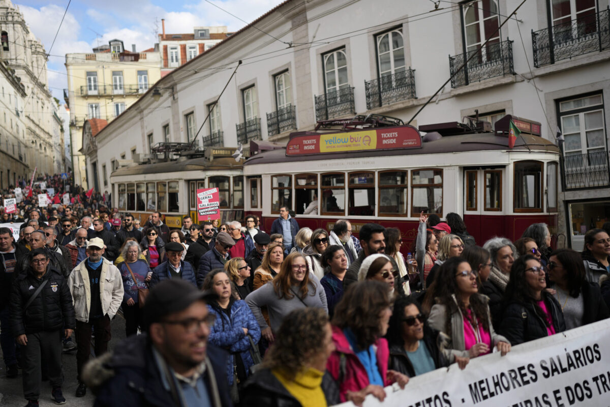 Πορτογαλία: Διαδηλώσεις κατά του αυξανόμενου κόστους ζωής