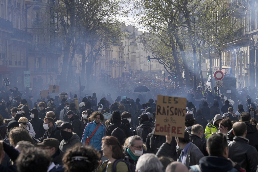 France Pension Protests