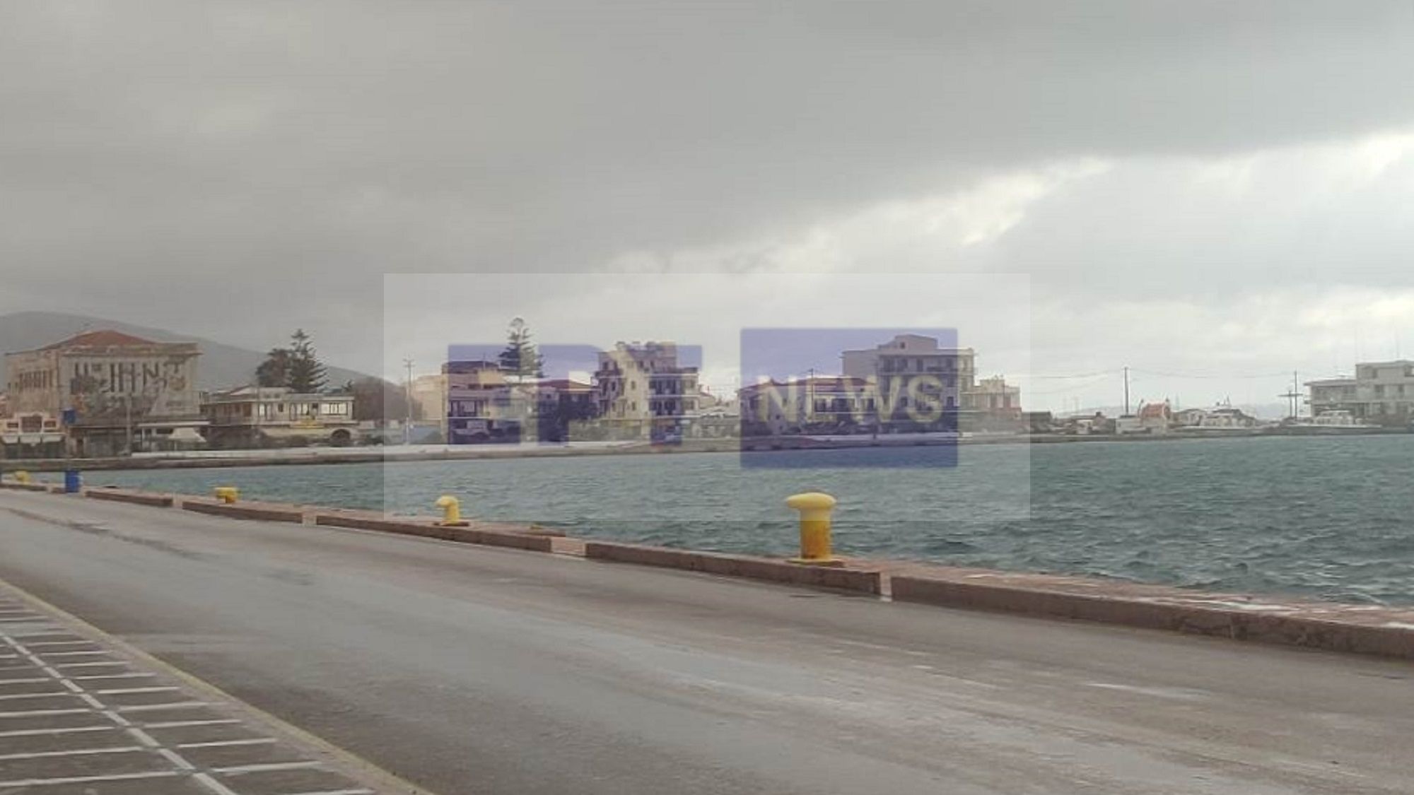 Χίος: Τροχαίο ατύχημα στο λιμάνι