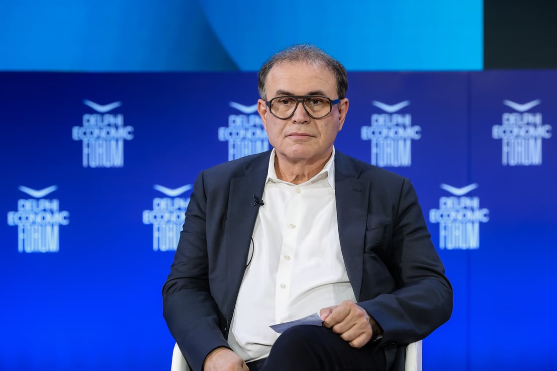 O οικονομολόγος Nouriel Roubini