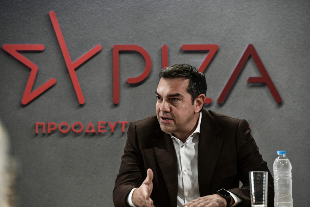 Ο Αλ. Τσίπρας παρουσιάζει το πρόγραμμα του ΣΥΡΙΖΑ για την «Ασφάλεια στις Μεταφορές»