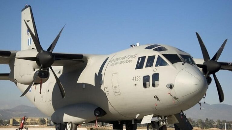 Απογειώθηκε C-27 της ΠA από το Ασουάν για το Τζιμπουτί για να παραλάβει Έλληνες του Σουδάν