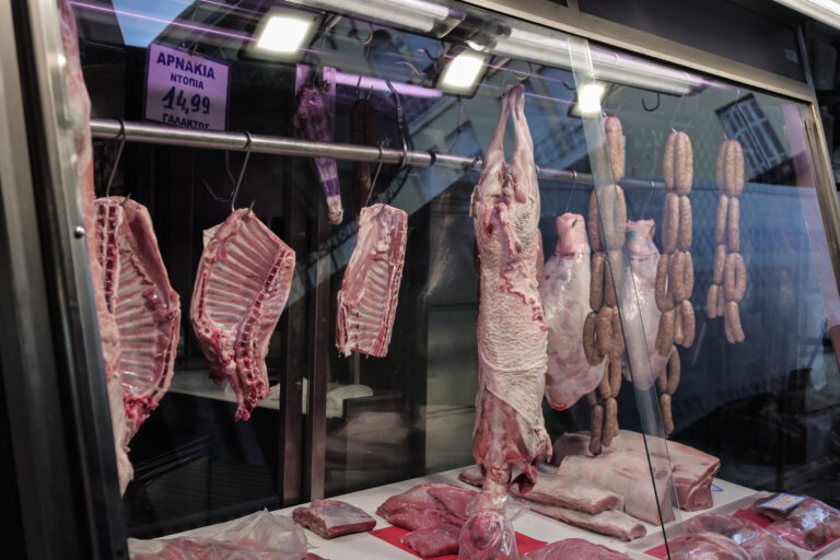 Μειωμένες οι τιμές στο «καλάθι του νοικοκυριού» – Πόσο πωλούνται τα αμνοερίφια