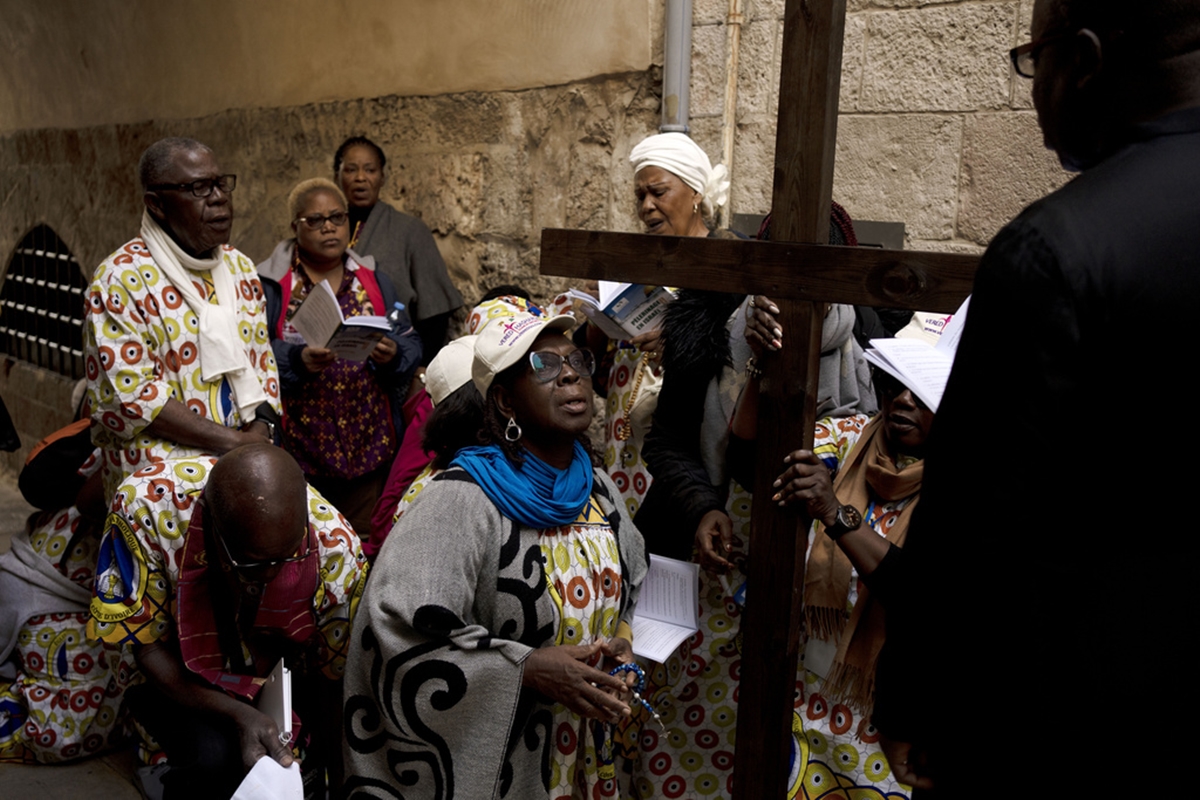 Israel Palestinians Holy Week