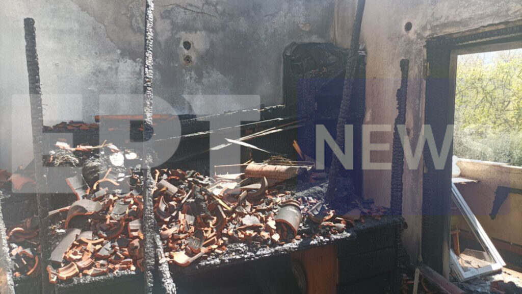 Αχαΐα: Φωτιά στο σπίτι βουλευτή του ΣΥΡΙΖΑ -ΠΣ (photos)