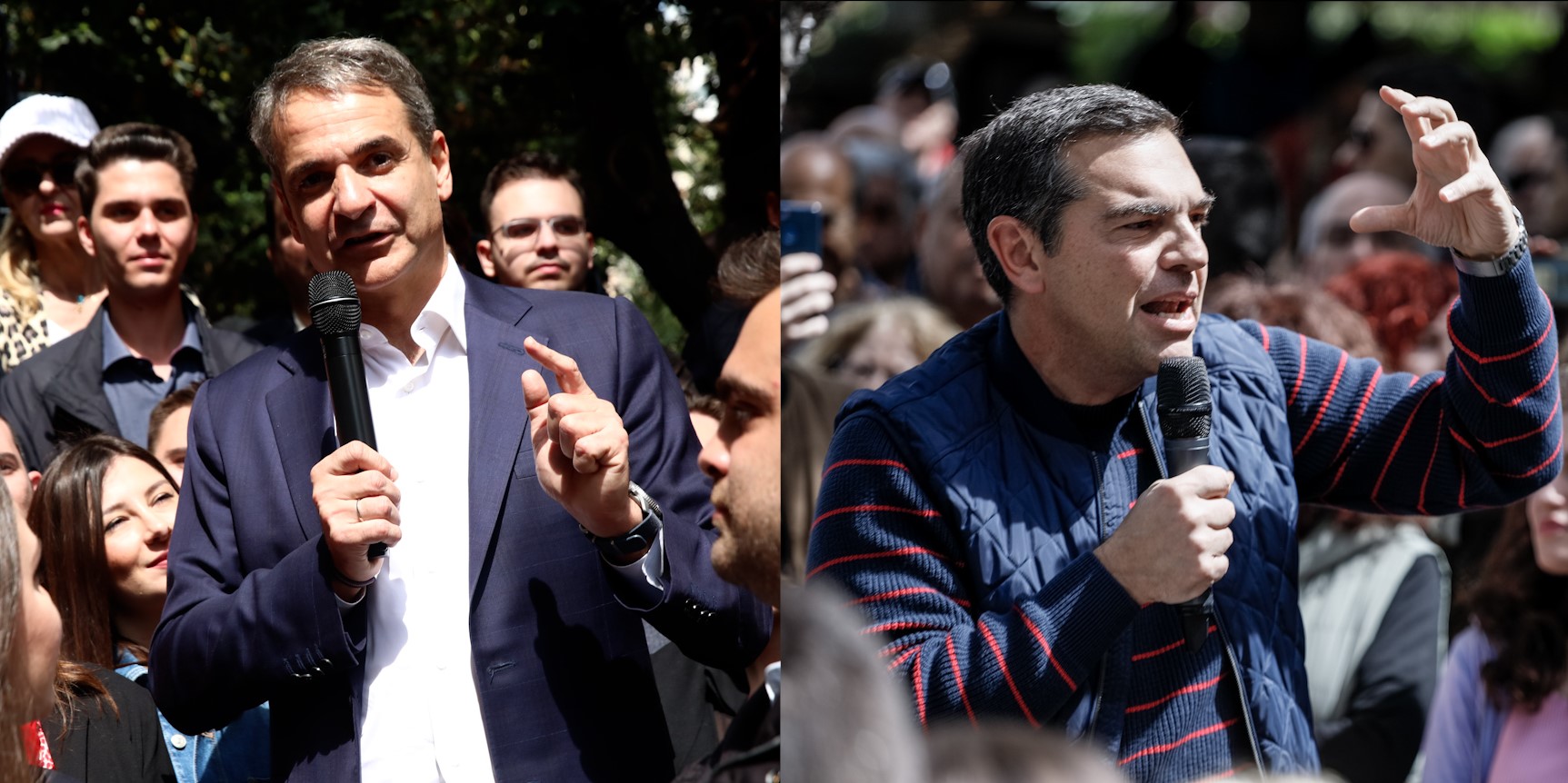Διαξιφισμοί Μητσοτάκη – Τσίπρα ενόψει εκλογών: Τα διλήμματα της κάλπης και το αίτημα για debate