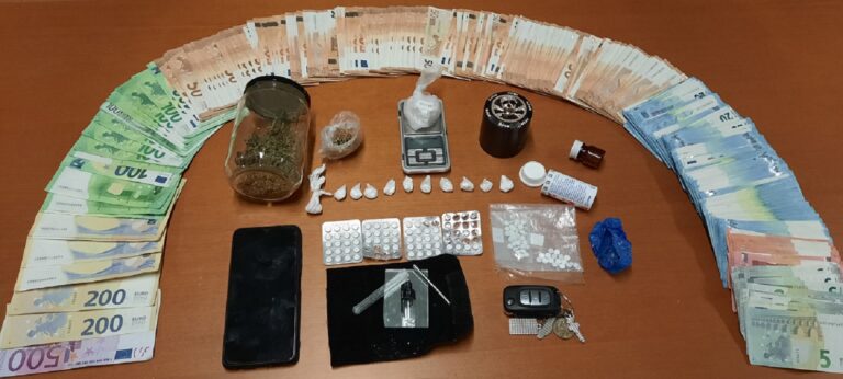 Ηράκλειο: Συνελήφθη 27χρονος επιχειρηματίας για κατοχή και διακίνηση ναρκωτικών