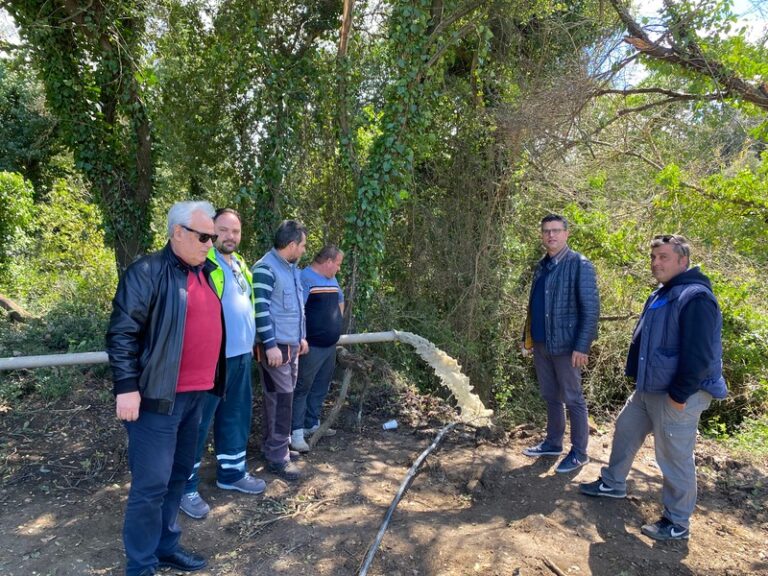 Νέα παρέμβαση για την ύδρευση στον Δήμο Ανδραβίδας-Κυλλήνης