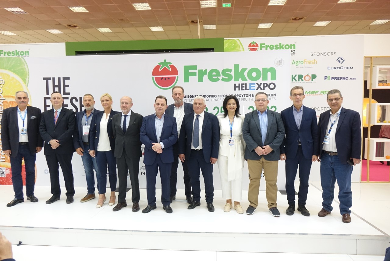 Εγκαίνια για τη FRESKON από τον Γιώργο Γεωργαντά- Ξεκινά αύριο το FreshCon Market