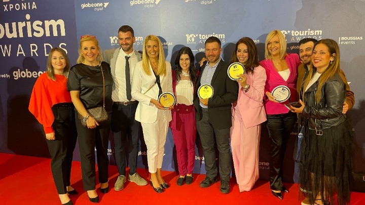  Ένα πλατινένιο, τρία χρυσά και δύο χάλκινα Tourism Awards για τον Οργανισμό Τουρισμού Θεσσαλονίκης