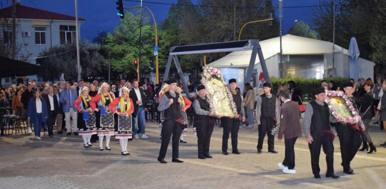 Πανηγυρικός Εσπερινός προς τιμήν του Αγίου Γεωργίου στη Νίκαια Λάρισας