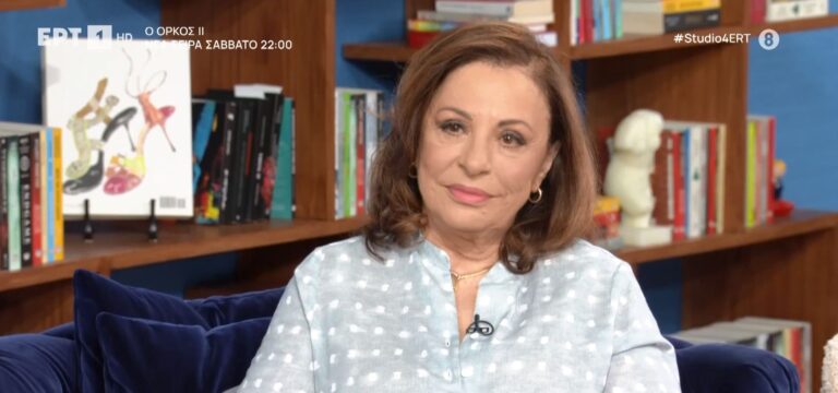 Χάρις Αλεξίου στην ΕΡΤ: Το πένθος μου ήταν για την απώλεια της φωνής – Δεν είναι σωστό να τη φτιάχνουμε με ψέματα