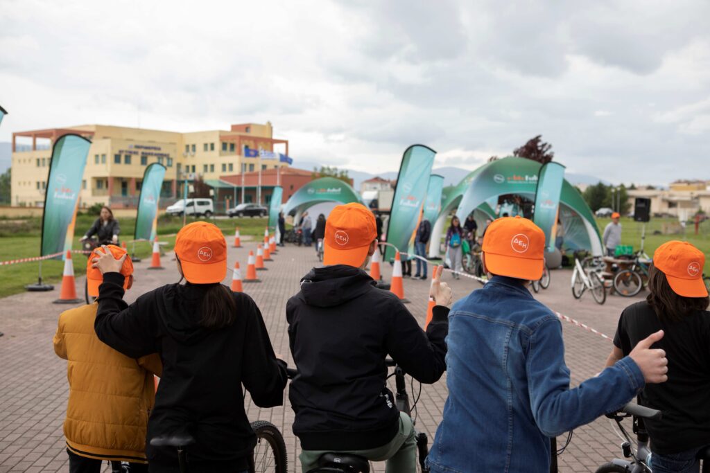 Μέρες ποδηλάτου στην Πτολεμαΐδα στο ΔΕΗ e-bike Festival (photos)