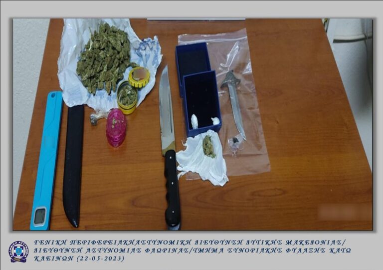 Δυτική Μακεδονία: Σύλληψη δυο ατόμων για κατοχή ναρκωτικών