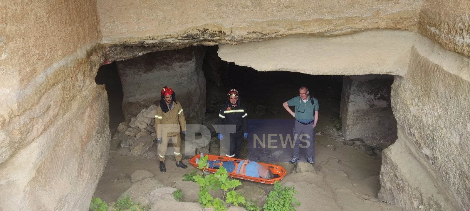 Ολοκληρώθηκε επιχείρηση διάσωσης τουρίστριας στην αρχαία Ελεύθερνα