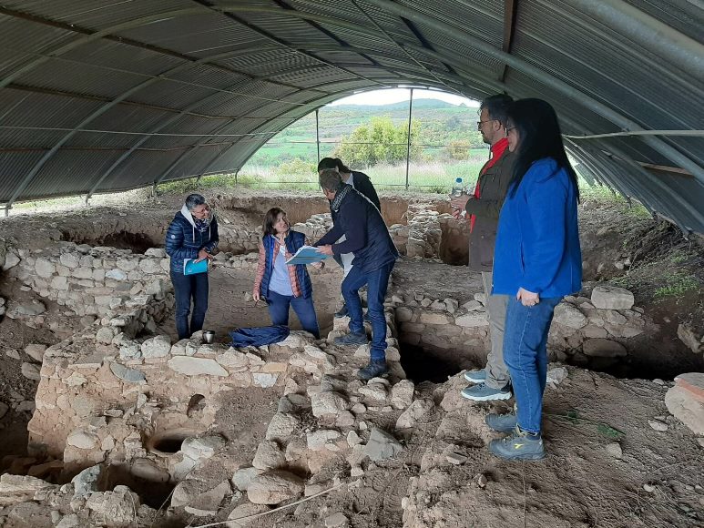 Αρχαιολογικός χώρος Τερπνής: Εργασίες αποτύπωσης και τοπογραφικής μελέτης των στεγασμένων μνημείων