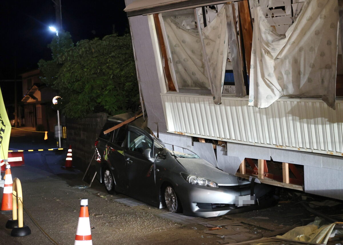 Ιαπωνία: Ένας νεκρός από τον σεισμό των 5,8 Ρίχτερ, κατέρρευσαν πολλά κτίρια