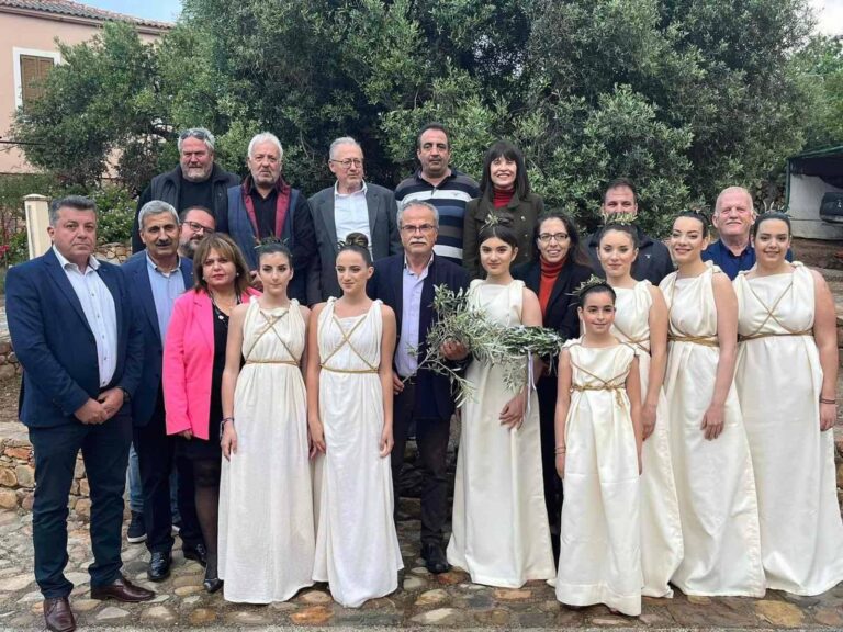 “Κοπή κότινου από την Αρχαία Ελιά Βουβών”-Άναψε ο βωμός του 7ου Μαραθωνίου Κρήτης