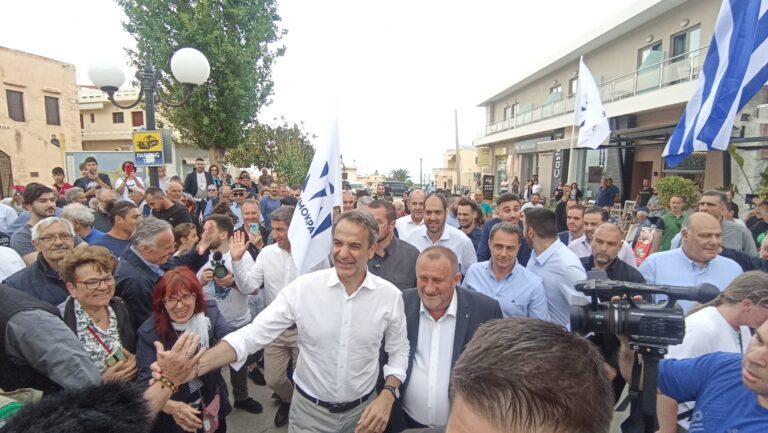 Σε Πλατανιά και Κίσαμο ο Κυριάκος Μητσοτάκης