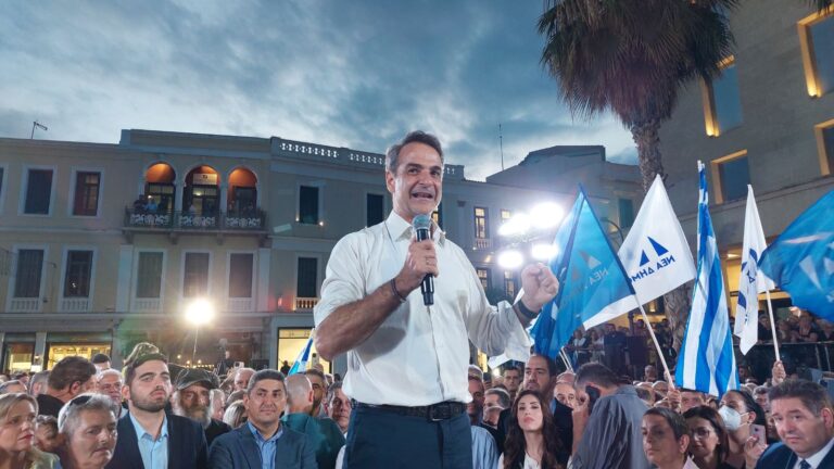Ηράκλειο: Κ. Μητσοτάκης: Ακόμη μεγαλύτερη νίκη της ΝΔ στις εκλογές της 25ης Ιουνίου