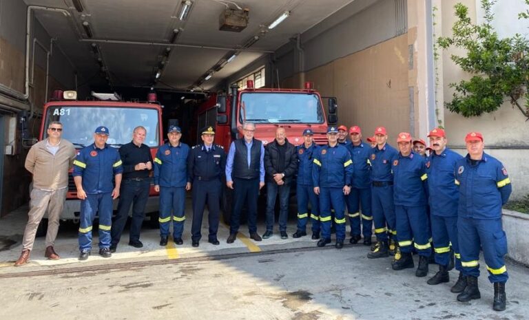 Στρατηγικός σχεδιασμός για την αντιπυρική περίοδο: Σε Σάμο και Ικαρία ο Χρήστος Στυλιανίδης