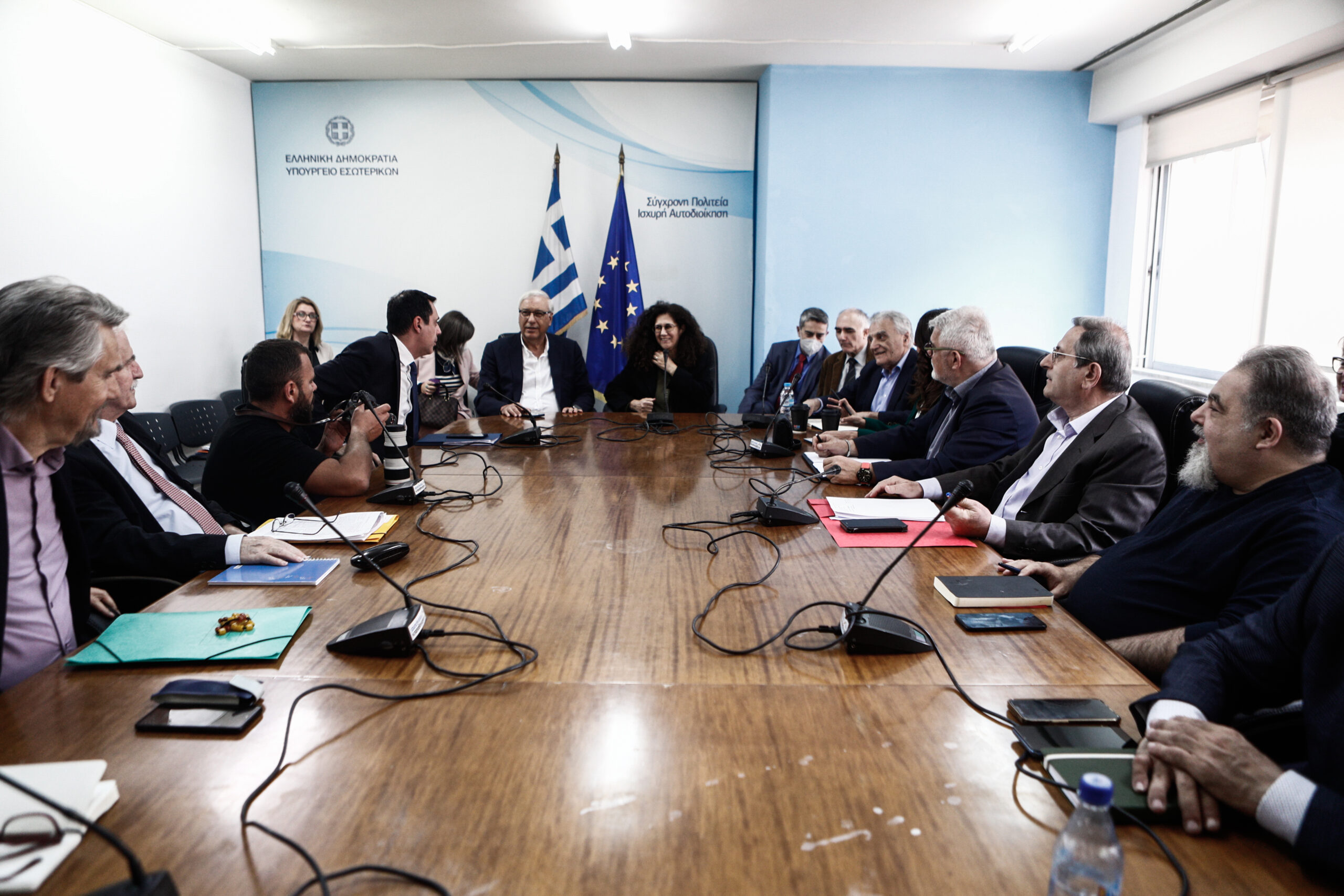 ΣΥΝΕΔΡΙΑΣΗ ΤΗΣ ΔΙΑΚΟΜΜΑΤΙΚΗΣ ΕΠΙΤΡΟΠΗΣ (ΣΩΤΗΡΗΣ ΔΗΜΗΤΡΟΠΟΥΛΟΣ/EUROKINISSI)