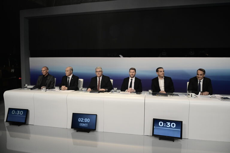 Το παρασκήνιο του debate των πολιτικών αρχηγών – Όσα δεν έδειξαν οι κάμερες (video)