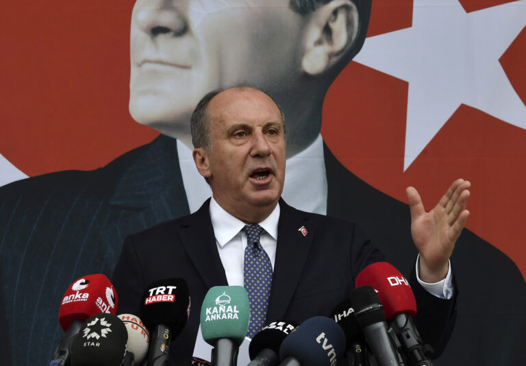 Τουρκία – Εκλογές: Αποσύρθηκε ο Μουχαρέμ Ιντζέ – «Το κάνω για το έθνος μου»
