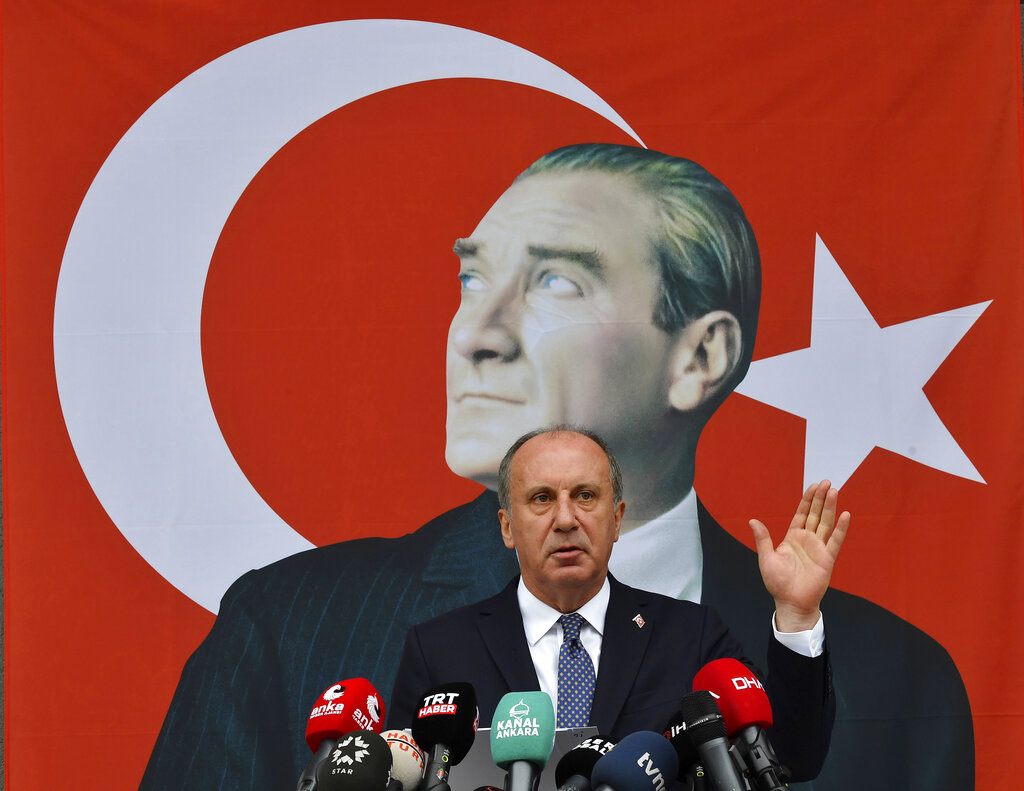 Τουρκία -Εκλογές: Ο Μουχαρέμ Ιντζέ ακυρώνει προεκλογικές εμφανίσεις –