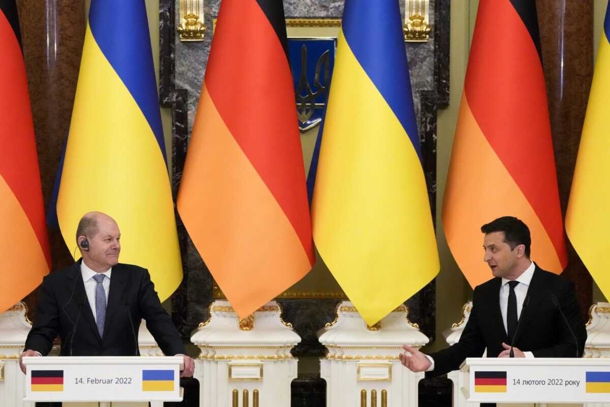 Olaf Scholz, Volodymyr Zelenskyy