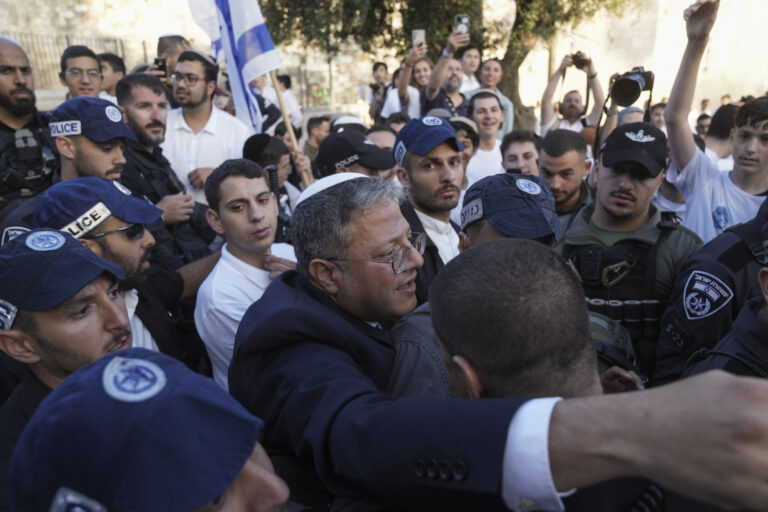 Μεσανατολικό: Έντονες αντιδράσεις από την  επίσκεψη ακροδεξιού ισραηλινού υπουργού σε θρησκευτικό τόπο της Ιερουσαλήμ