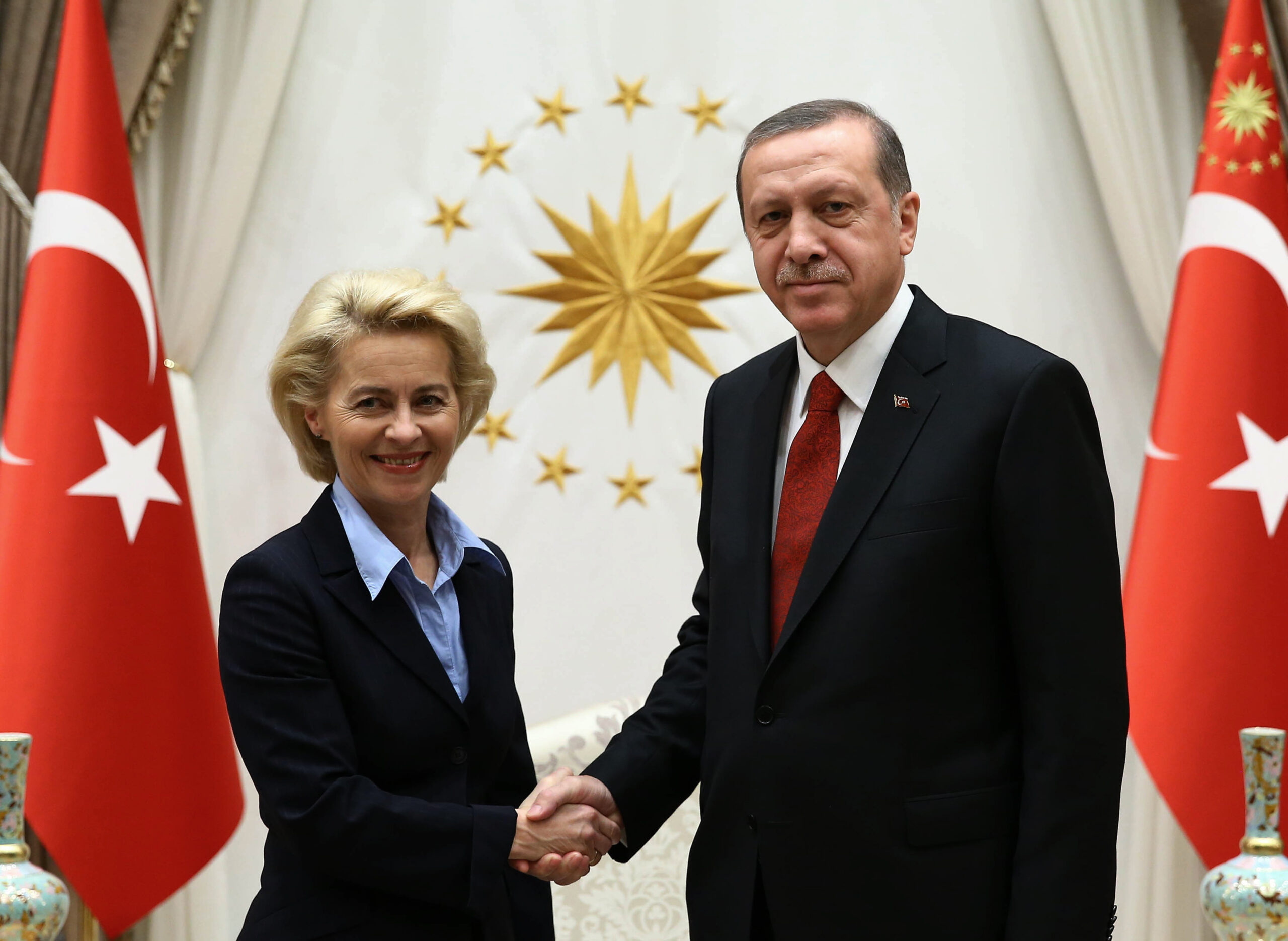 Recep Tayyip Erdogan, Ursula Von der Leyen