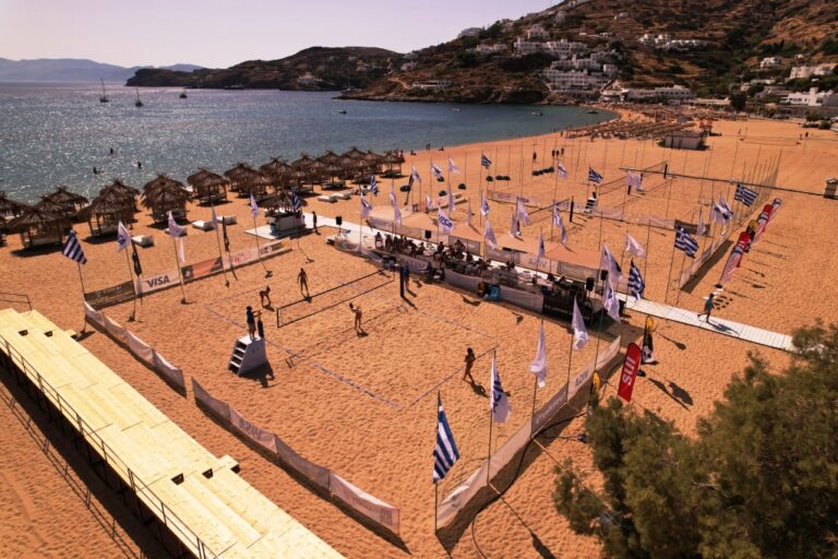 Ίος: Δύο κορυφαίες αθλητικές διοργανώσεις beach volley τον Ιούνιο