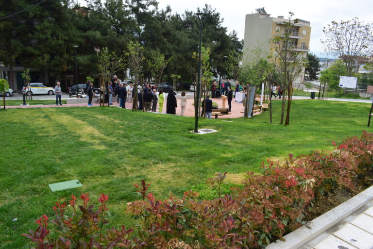Θεσσαλονίκη: Εγκαινιάστηκε το πάρκο Αιγυπτιάδη στην Καλαμαριά