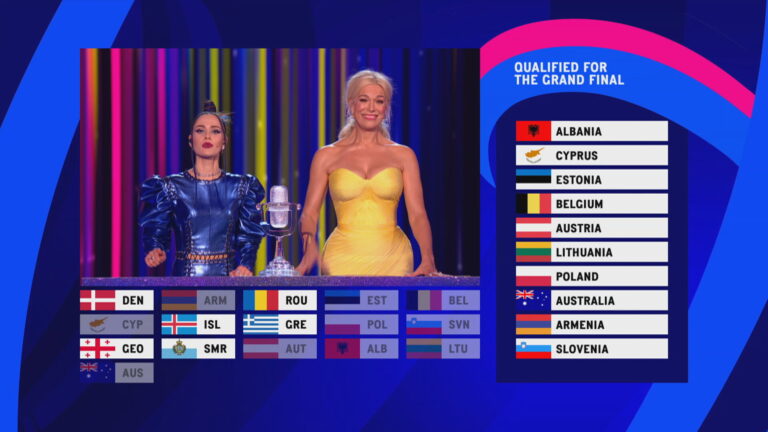 Eurovision 2023: Δεν «πέρασε» η Ελλάδα, προκρίθηκε η Κύπρος – Οι χώρες που περνούν στον μεγάλο τελικό του Σαββάτου