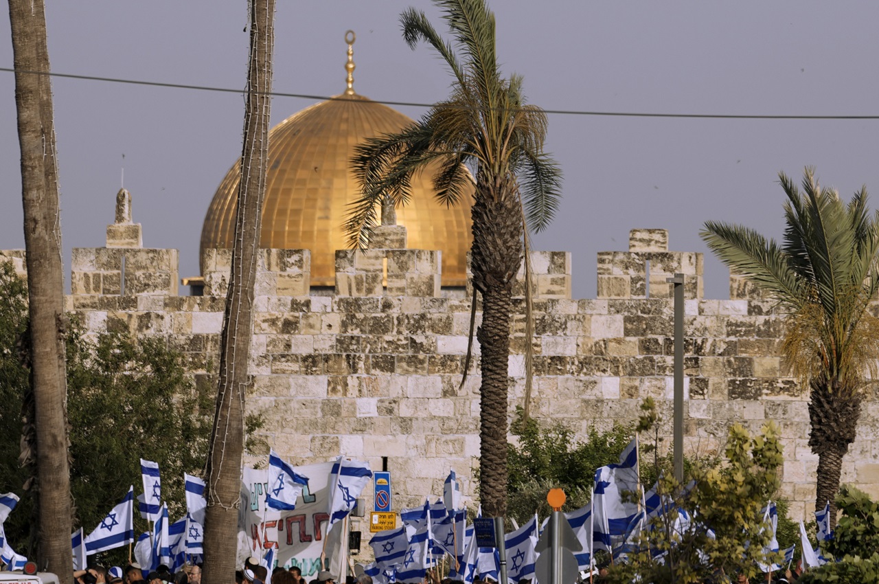 Ισραήλ: Φόβους για επεισόδια Iσραηλινών – Παλαιστινίων προκαλεί η «Πορεία των Σημαιών» στην Ιερουσαλήμ