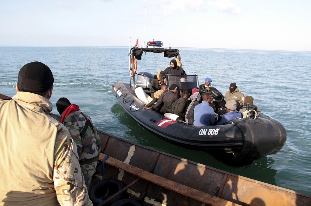 Tunisia Migrants at Sea