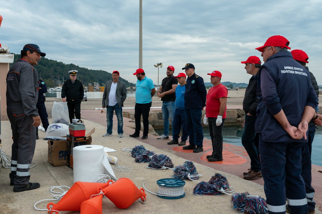 Άσκηση για πρόληψη θαλάσσιας ρύπανσης