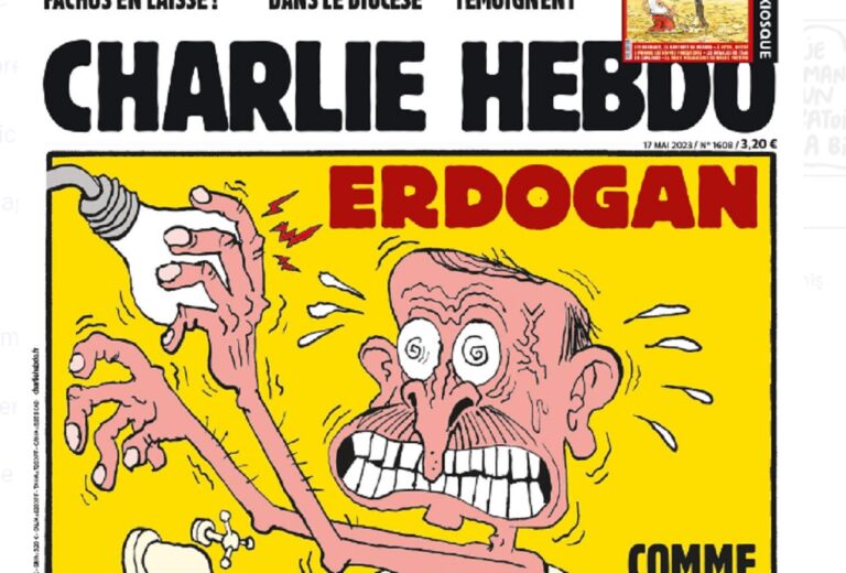 Τ. Ερντογάν: Οργή για το πρωτοσέλιδο του Charlie Hebdo – «Η απάντηση θα δοθεί με το αποτέλεσμα των εκλογών»
