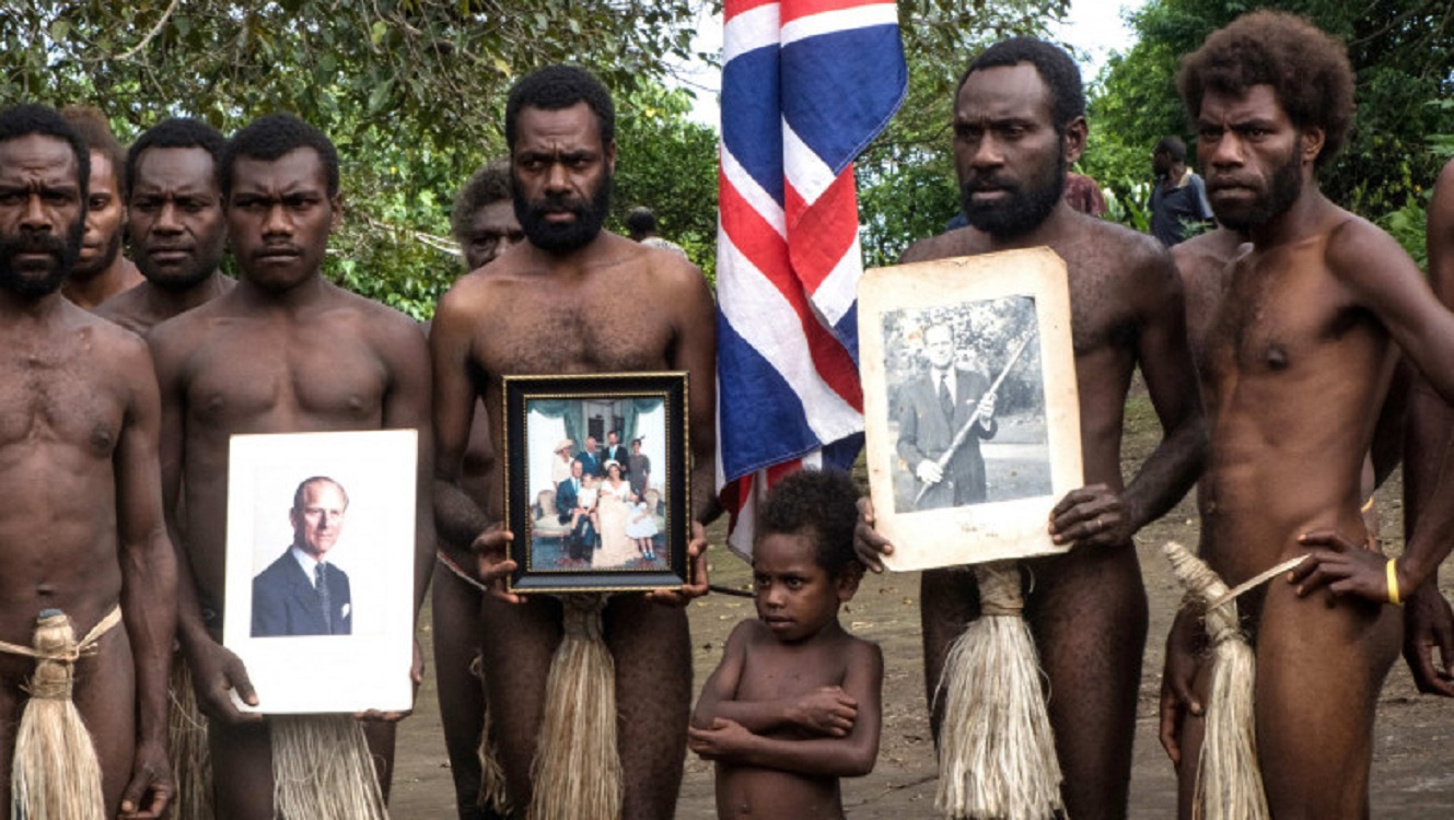 Tanna Trial celebrating  the coronetion oF king Charles III