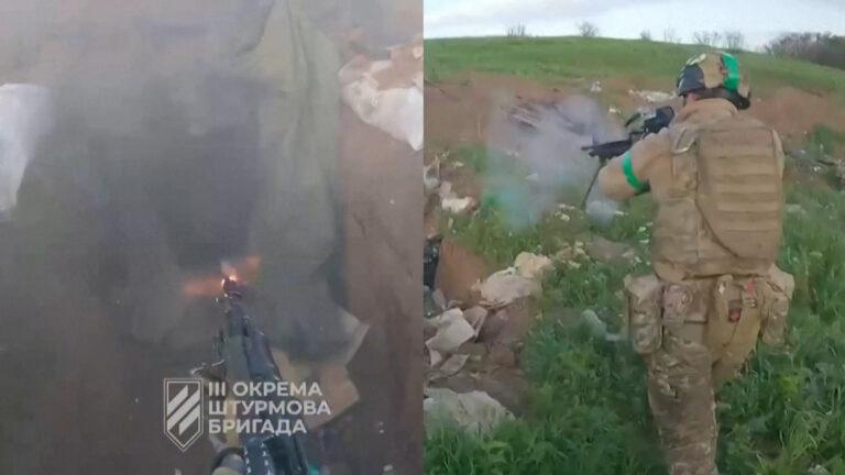 Βίντεο: Κάμερα σώματος δείχνει επιχείρηση σε ρωσικά χαρακώματα στο Μπαχμούτ