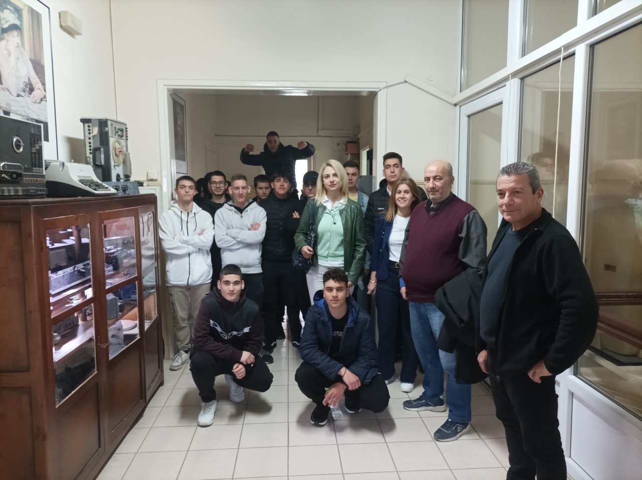 Επίσκεψη μαθητών του 2ου ΕΠΑΛ στην ΕΡΤ Λάρισας