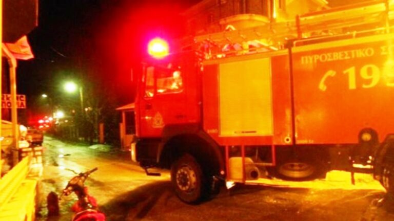 Ηράκλειο: Πυρκαγιά σε ποιμνιοστάσιο κινητοποίησε την Πυροσβεστική