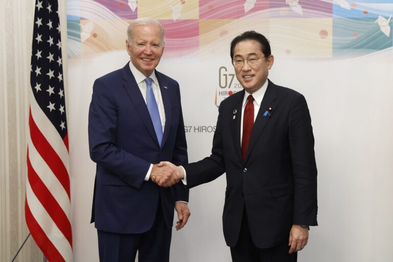 Σύνοδος G7: ΗΠΑ και Ιαπωνία συμφώνησαν να συνεχιστούν οι κυρώσεις σε βάρος της Ρωσίας