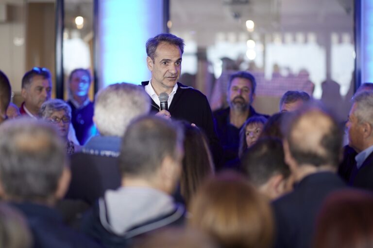 Κυρ. Μητσοτάκης από Βόλο: «Είτε συνεχίζουμε στο δρόμο της σιγουριάς και της προόδου, είτε ρισκάρουμε νέες περιπέτειες»